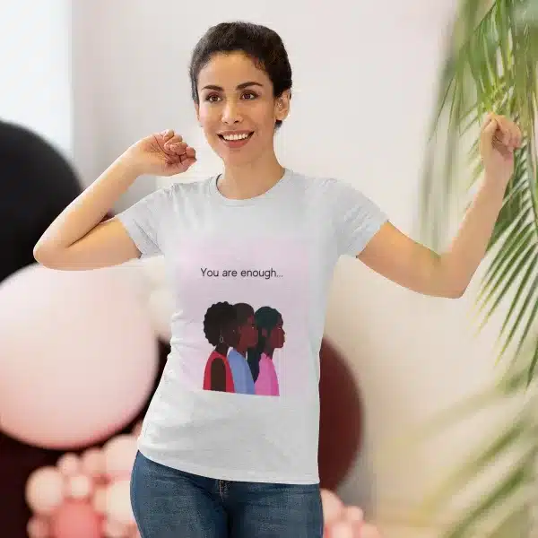 Women's Triblend Tee- You Are Enough - Image 10