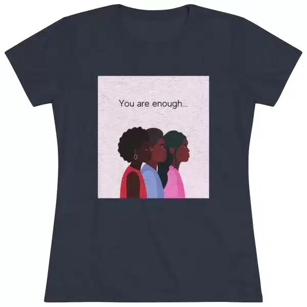 Women's Triblend Tee- You Are Enough - Image 2